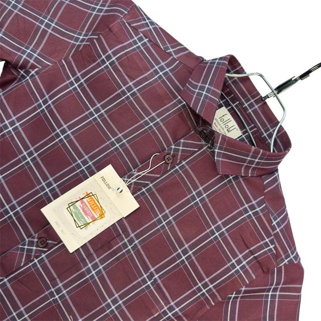 TWILL CHECK HALF SHIRT