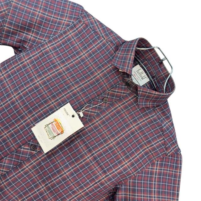 TWILL CHECK HALF SHIRT