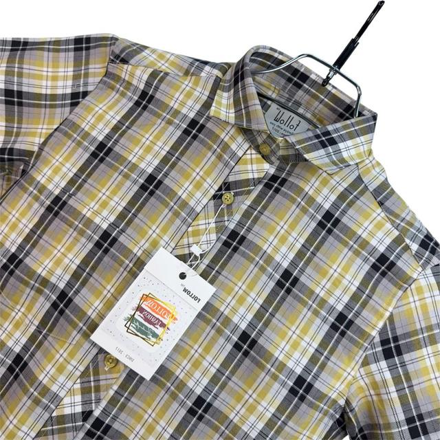 TWILL CHECK HALF SHIRT